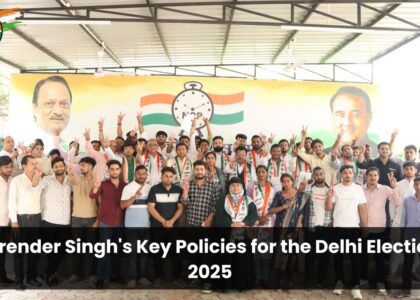 Virender Singh's Key Policies for the Delhi Election 2025