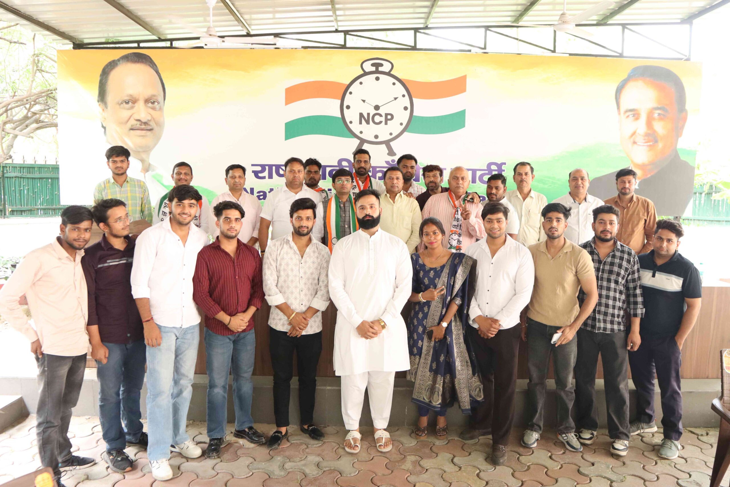 virender singh ncp rally pics